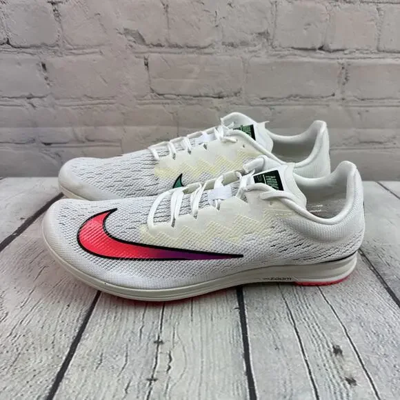 Nike Spike Flat - White/Jade/Crimson- AQ3610-100 - Sz M11 W12.5 NIKE ZOOM MERCURIAL VAPOR 15 ACADEMY BRIGHT CRIMSON/BLACK  main image 3
